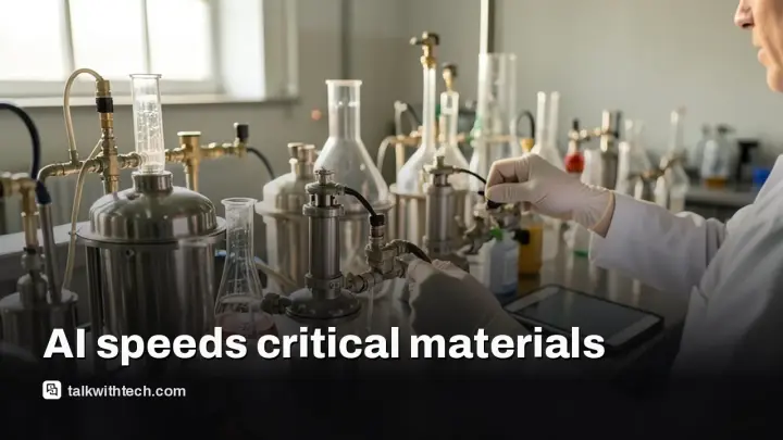 AI-driven materials startup raises $25M to diversify beyond China