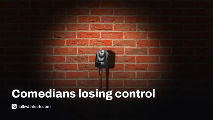 AI-generated impersonation content steals comedians’ jokes and pay