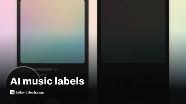 YouTube Music will label AI-generated music in player
