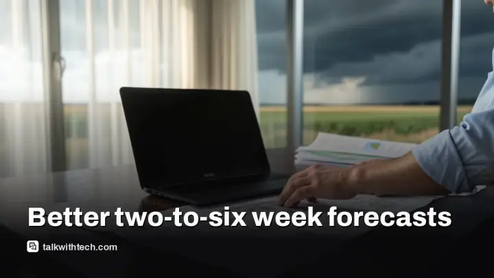 Microsoft AI weather forecasting fixes two‑week forecast bias