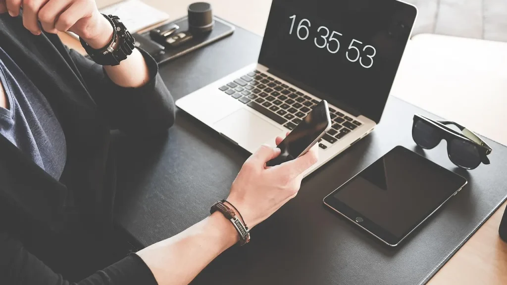 A premium tablet with a keyboard and stylus on a desk