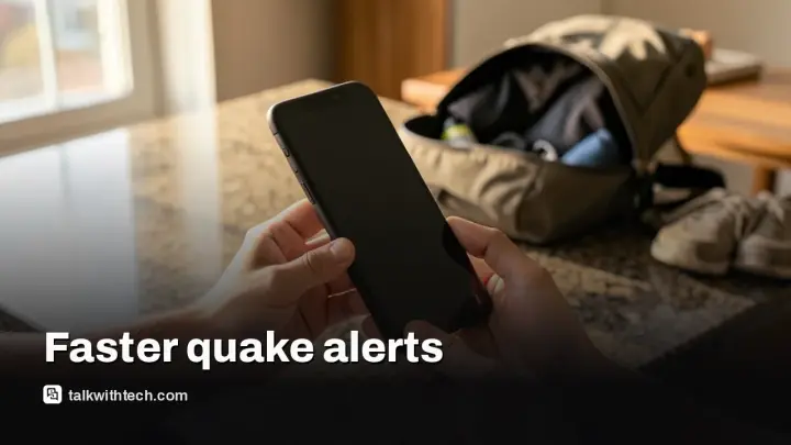 Android earthquake alerts now warn faster with action steps