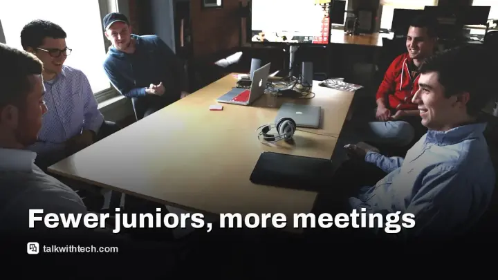Anthropic’s AI-era office: fewer juniors, more meetings as Claude reshapes work