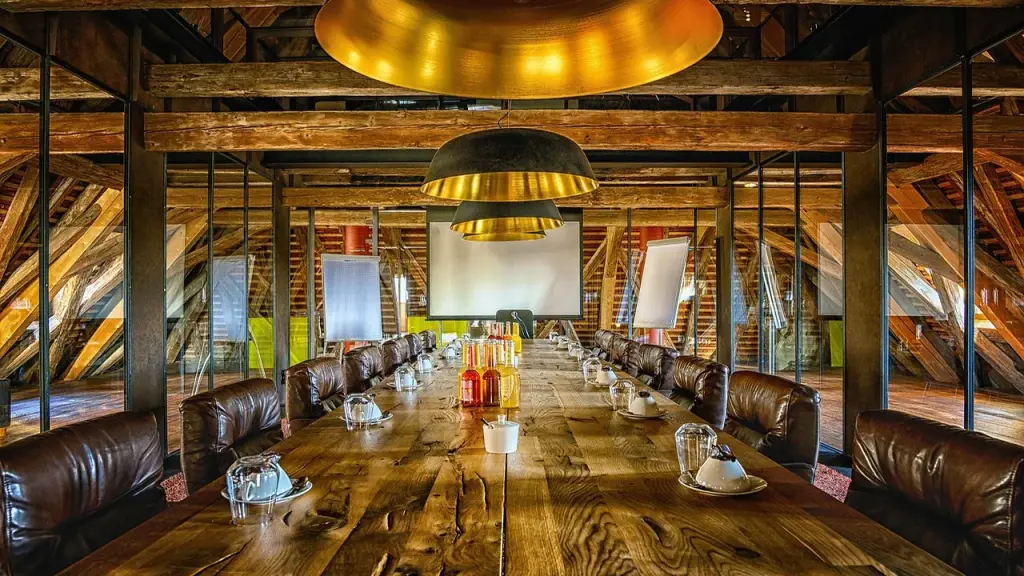 A conference room filled with investors and executives at a tech company