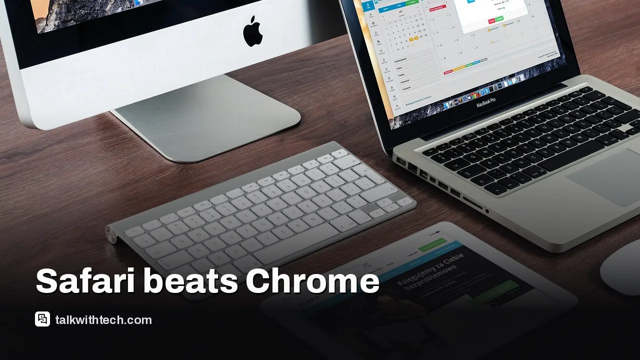 Macbook open to a browser window showing Safari