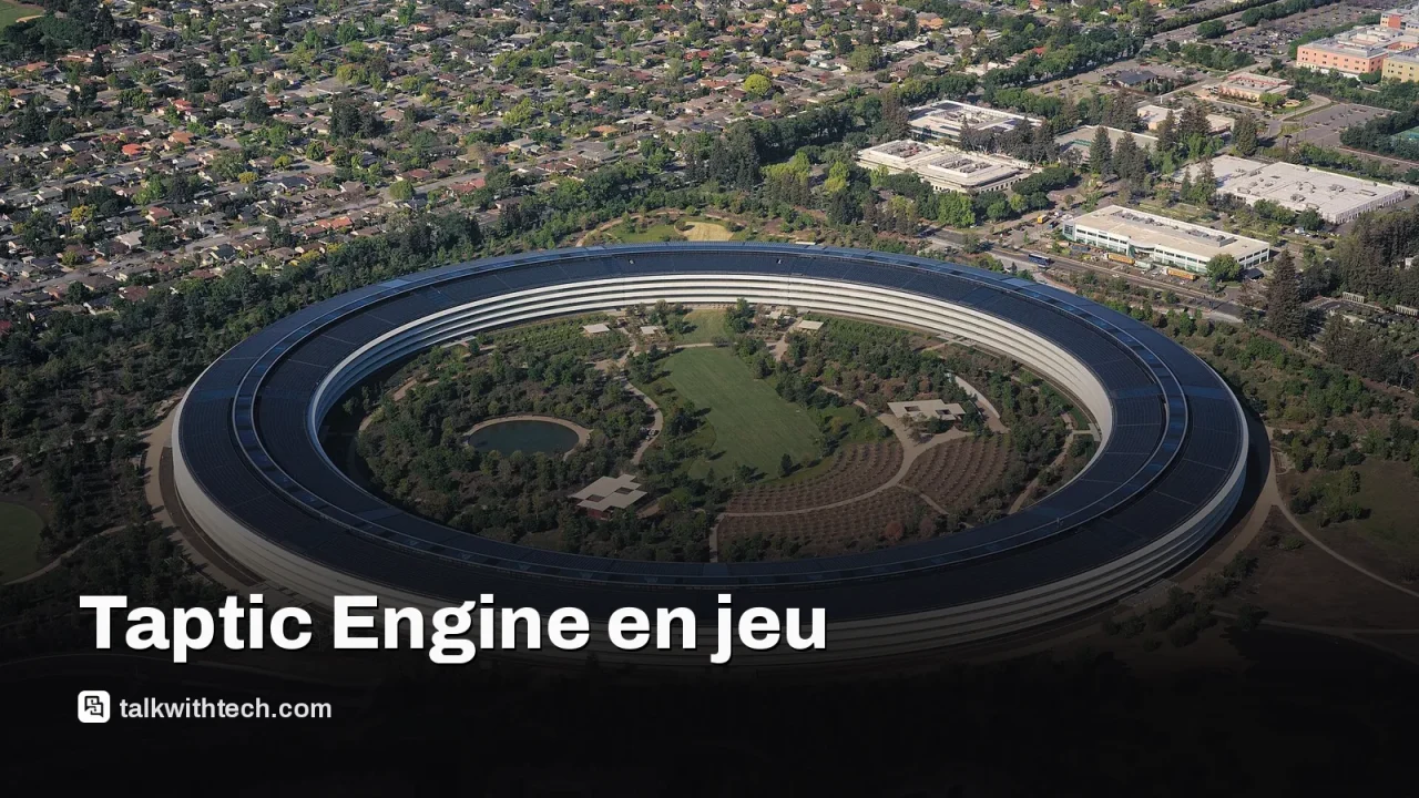 Apple Inc. lié au verdict sur les brevets Taction