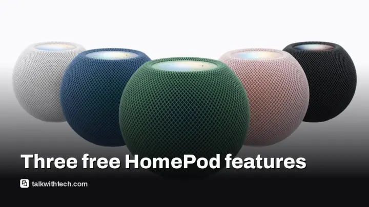 HomePod free upgrades bring Sound Glow and Mac speaker option