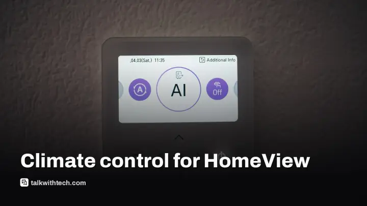 Apple HomeView climate sensors require calibration after startup
