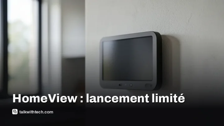 Apple HomeView arrive le 13 novembre, pas encore dans l’UE