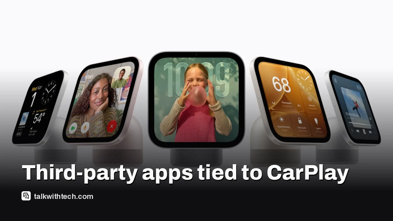 Apple image for: Apple HomeView third-party apps need CarPlay compatibility