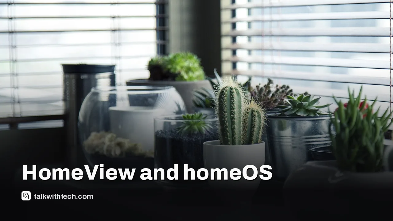 Apple may be readying homeOS and HomeView for an Oct. 13 reveal