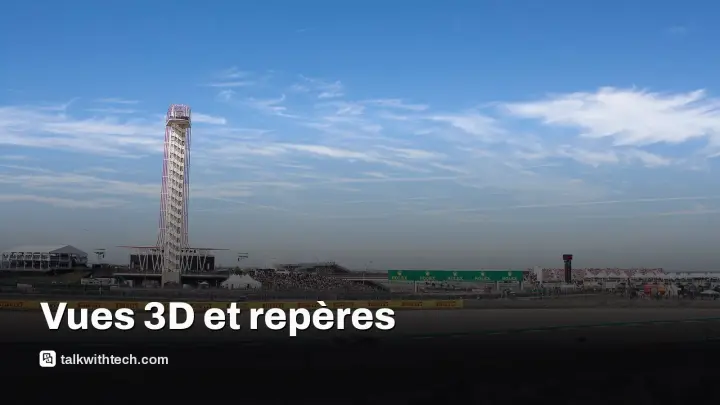 Apple Maps améliore Austin pour le Grand Prix F1