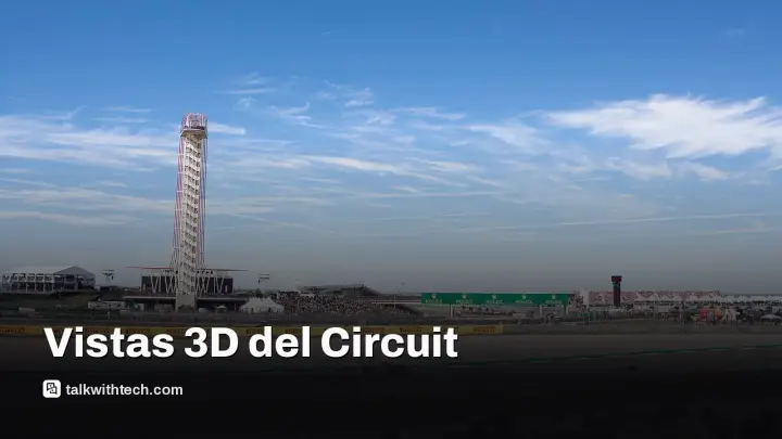 Apple Maps mejora Austin para el GP de F1 con vistas 3D