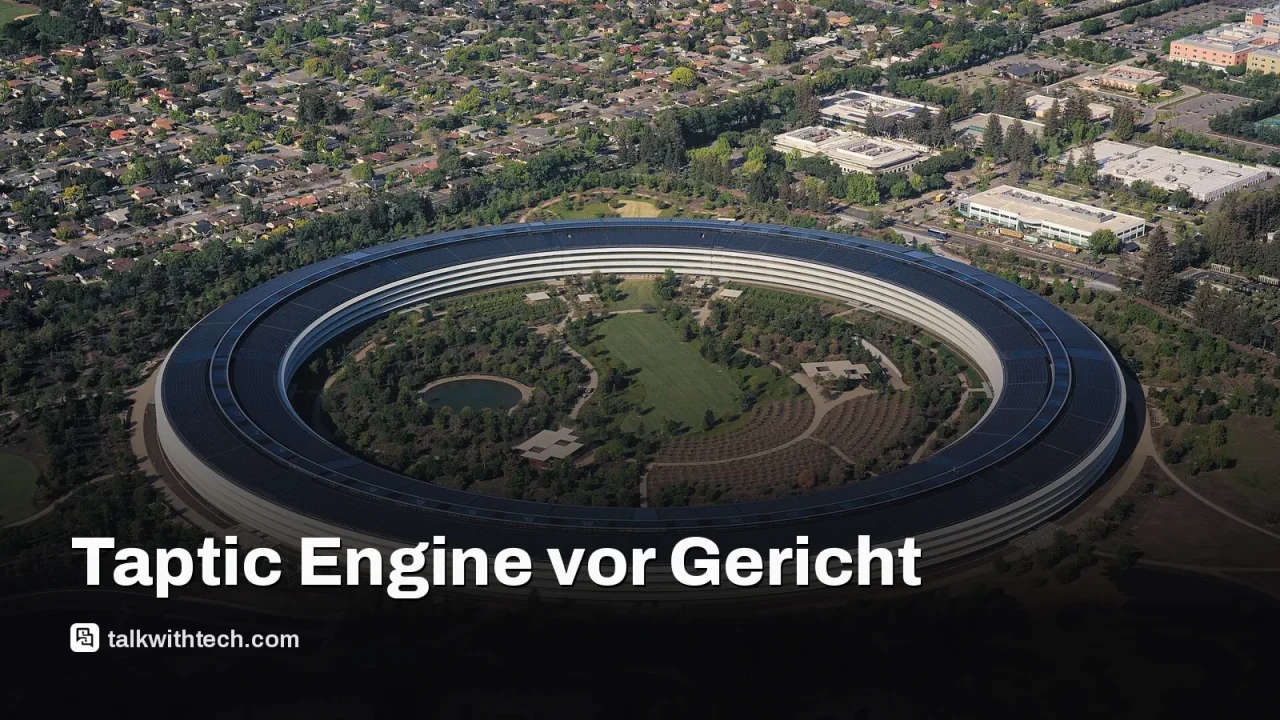 Apple Inc., in Verbindung mit dem Urteil zu Taction-Patenten