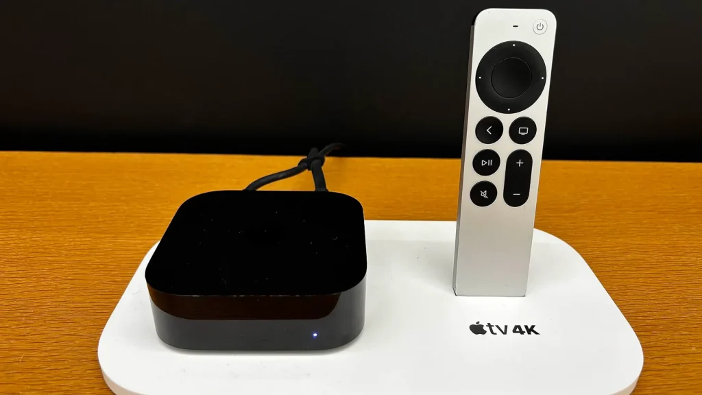 remote with built-in speaker and mic