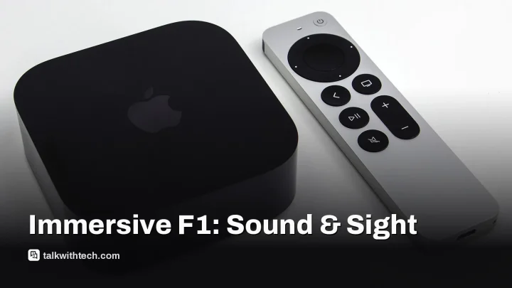 Apple TV upgrades live F1 with Dolby Atmos and Dolby Vision