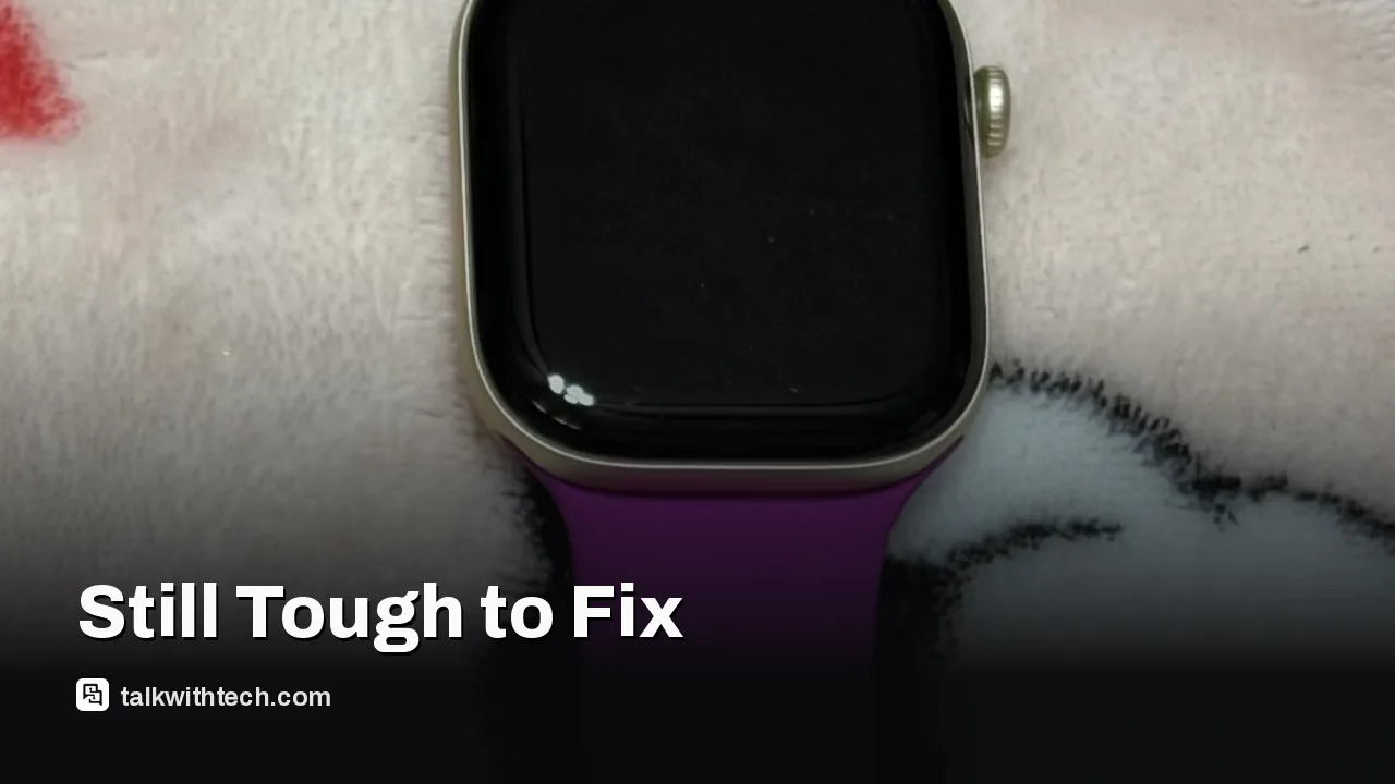 Apple Watch Series 12, related to: New Apple Watch faces the same repair hurdles, says iFixit