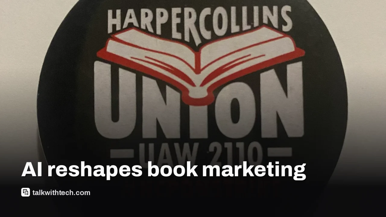 HarperCollins, related to: AI in publishing is driving marketing work without authors' consent
