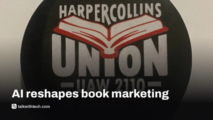 AI in publishing is driving marketing work without authors’ consent