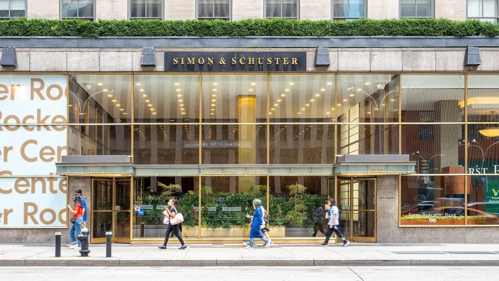 Simon & Schuster, related to: AI in publishing is driving marketing work without authors' consent