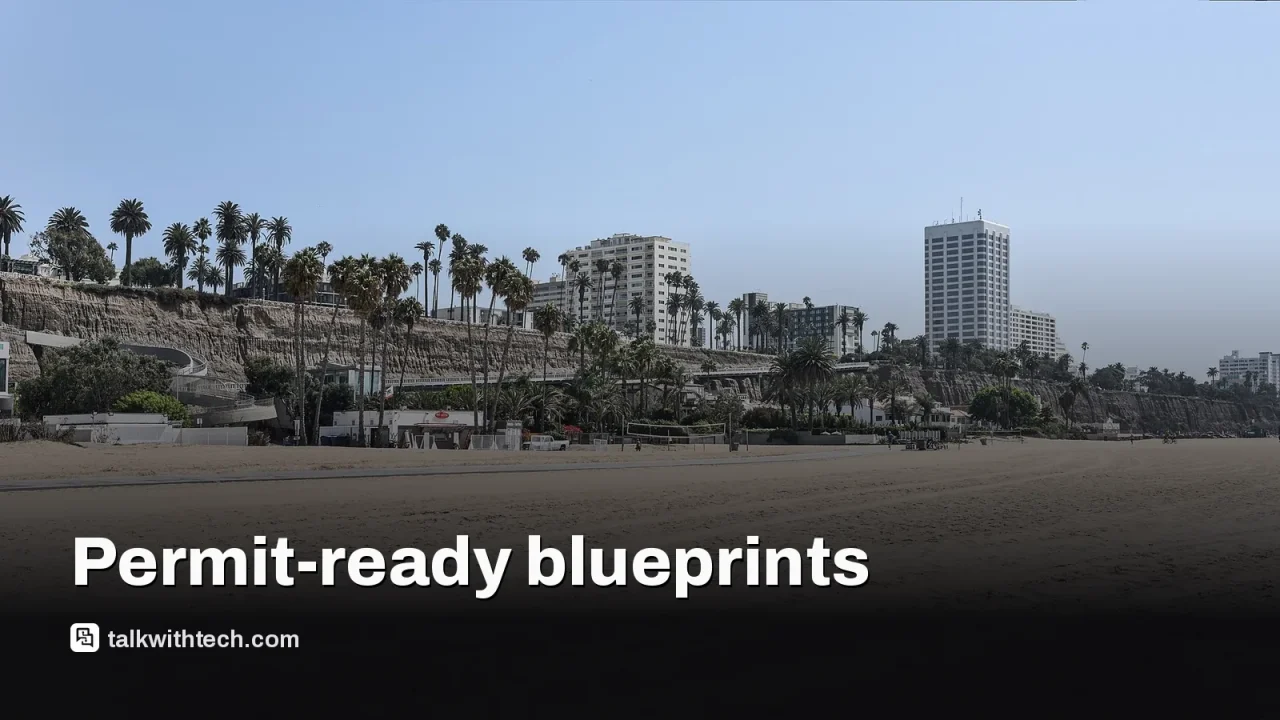 Santa Monica, related to: Blueprints AI widens scope to MEP and interiors in version 2