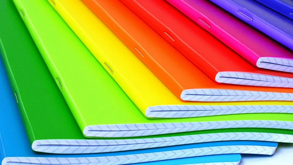 TV screen displaying color calibration patterns