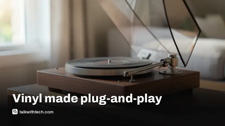 Cambridge Audio Spira turntable plays records right away