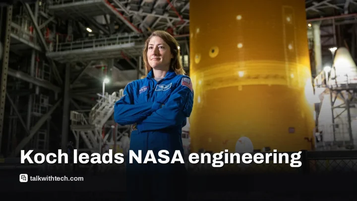 NASA taps Christina Koch to lead engineering as retirement reshapes leadership