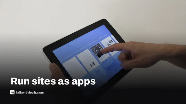 Chrome 155 Googlebook turns any website into its own app