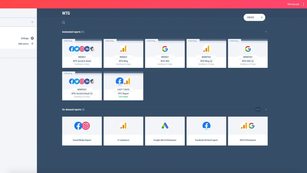App launcher showing installed web apps on a device