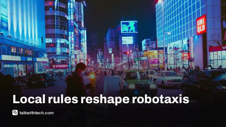Robotaxi regulations spread as cities act and feds stall