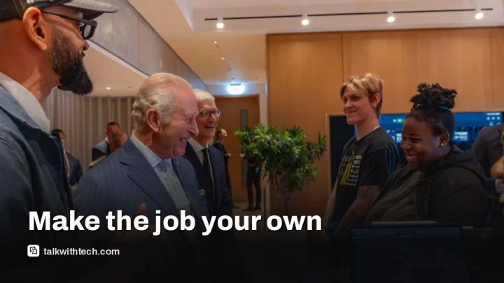 Cook tells new Apple CEO to make the role his own, not copy him