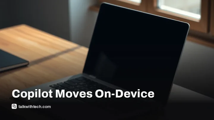 Microsoft shifts Copilot agents to run on-device for local files