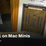 30 Mac Minis recreated a Cray-1 and hit 1.3 teraflops