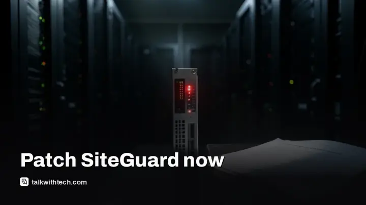 SiteGuard WAF vulnerability lets attackers run commands as root