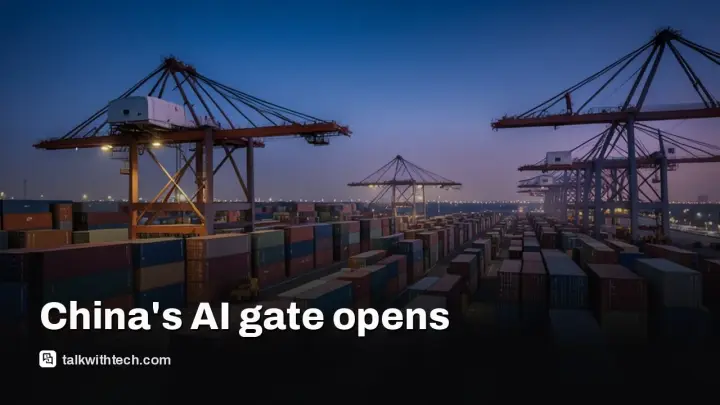 DeepSeek China export nod: why your AI apps keep working