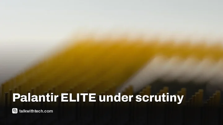 ICE tested Palantir ELITE to flag possible noncitizen voters