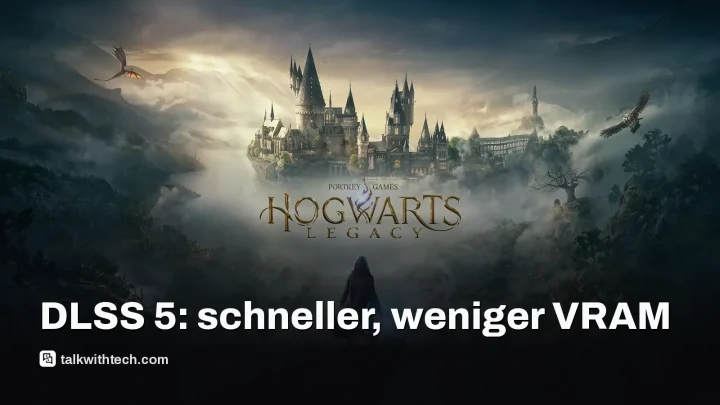 DLSS 5 beschleunigt Hogwarts Legacy ab 5. November