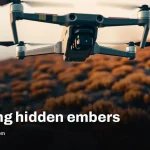 Thermal drones map underground embers after Cairngorms blaze