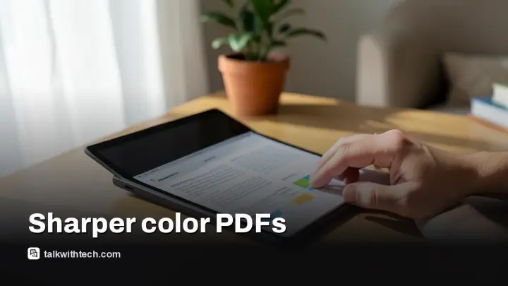 Kaleido 4 color e-paper makes PDFs and notes look sharper