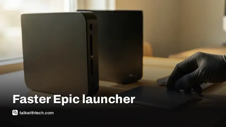 Epic Games Launcher AI preview brings Linux and faster load