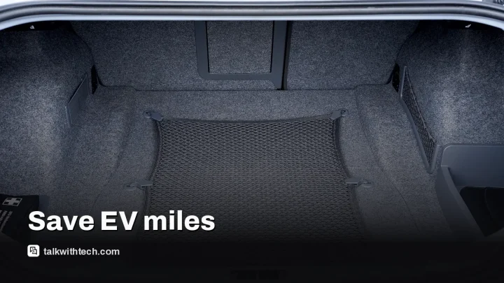 EV range drains most when you haul heavy loads, what to do