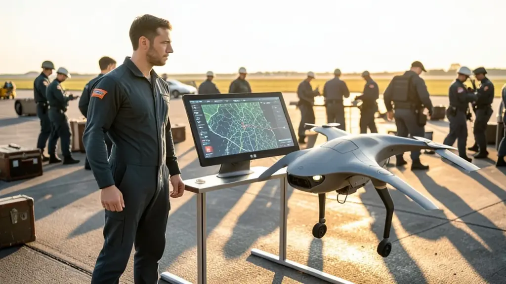 Everyday implications of autonomous drone teamwork
