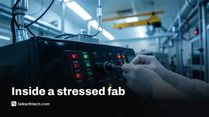 Fab24hr game puts you inside a stressed Taiwan chip fab