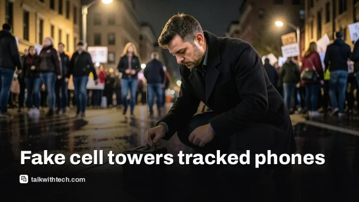 Cell-site simulator warrants were used to find a protest reporter