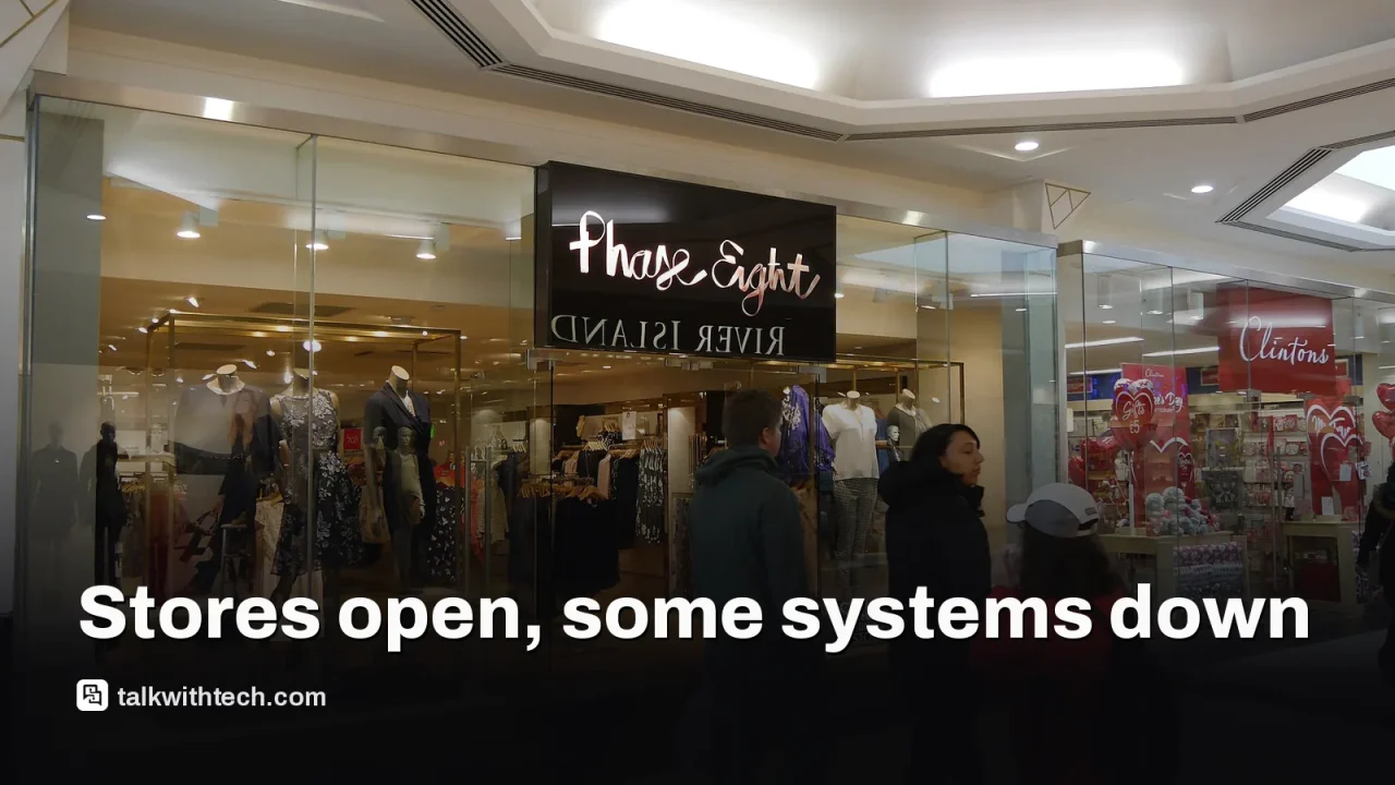 Phase Eight, related to: TFG cyber attack disrupts some online services, stores open