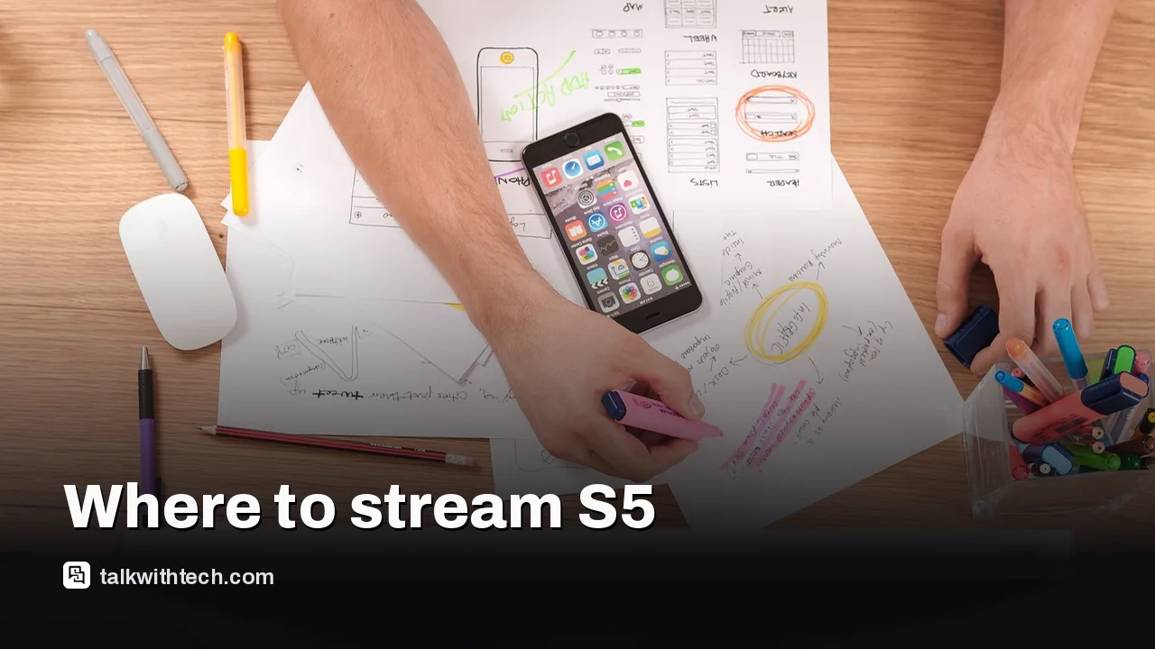 TV screen showing a streaming app interface