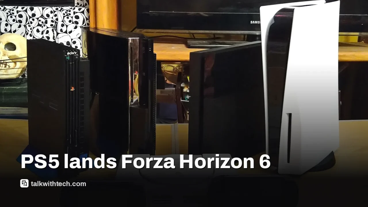 PlayStation 5, related to: Playground confirms Forza Horizon 6 PS5 arrival after 2026 window