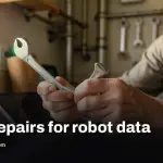 HUMXN robot training from real-world labor pays for home repairs