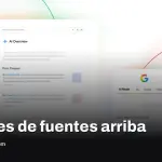 Google coloca enlaces de fuentes más arriba en respuestas de IA